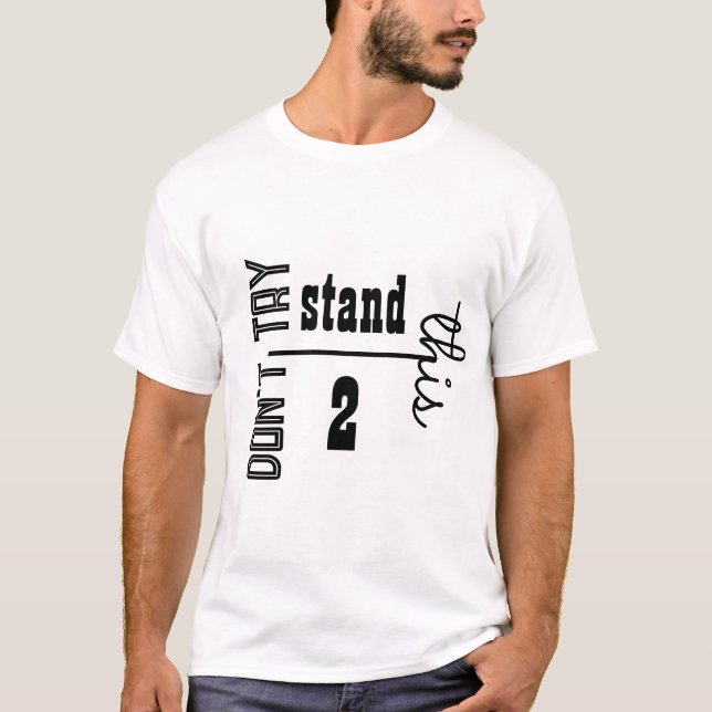 Försök inte förstå den här pusslet i världen t shirt (Framsida)