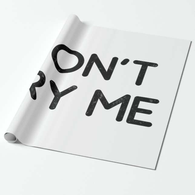 Försök inte med mjukpapper presentpapper (Utrullad)