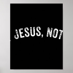 Försök Jesus Inte jag Shirt Manar Women Funy Chris Poster