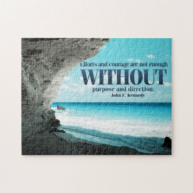 Försök och beställnings- pussel för kurage (Horisontell)