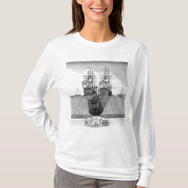 Försök som göras för att bärga HMS-royalet T-shirt (Framsida)