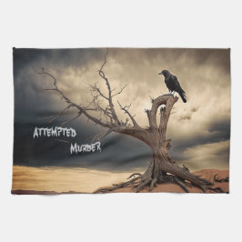 Försök till mord kökshandduk