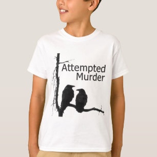Försök till mord Kråkor Kids T-Shirt