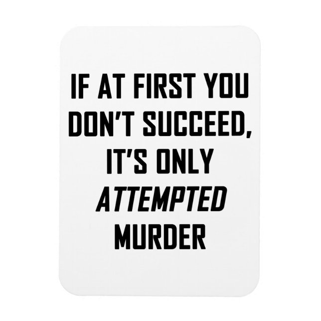 Försök till mord magnet (Vertikal)