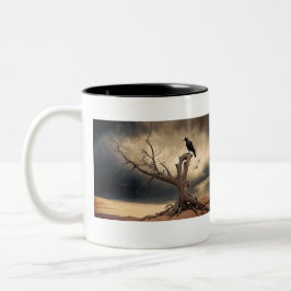 Försök till mord Två-Tonad mugg