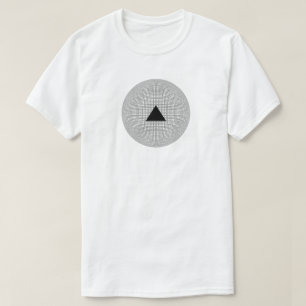 försök-vinkelformigt t-shirt