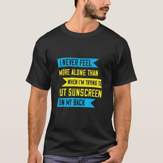 Försöker sätta solskärmen på min bakgrundsbild t shirt (Framsida)
