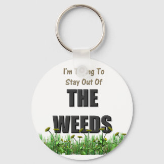 Försöker stanna utanför Ogräs Nyckelring