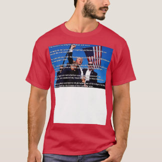 Försöket att bekämpa bön t shirt