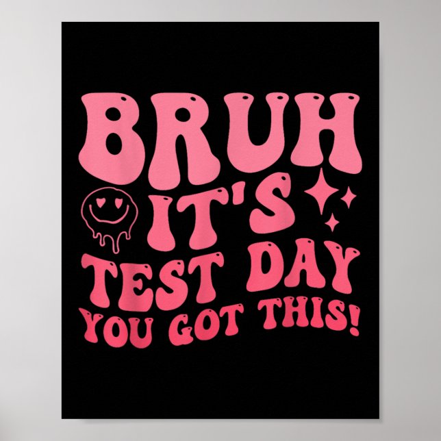 Försöksdagen du Har den här testdagsläraren Poster (Framsidan)