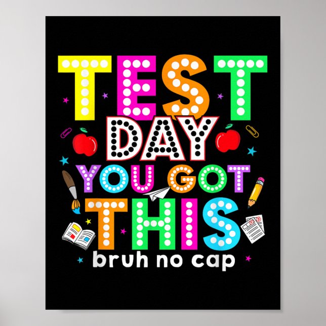 Försöksdagen du Har den här testdagsläraren Poster (Framsidan)