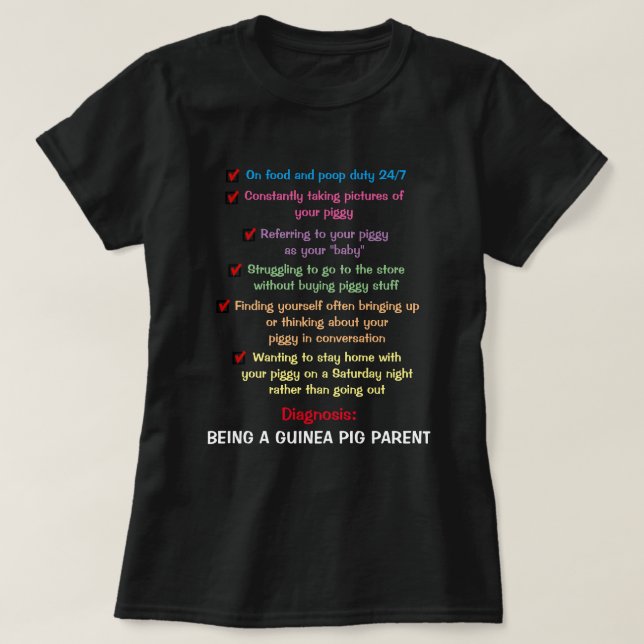 Försökskaninälskareskjorta T-shirt (Design framsida)