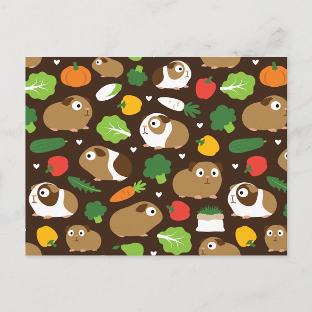 Försökskaninar och deras fester vykort (Framsida)