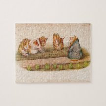 Försökskaninar som ansar trädgården