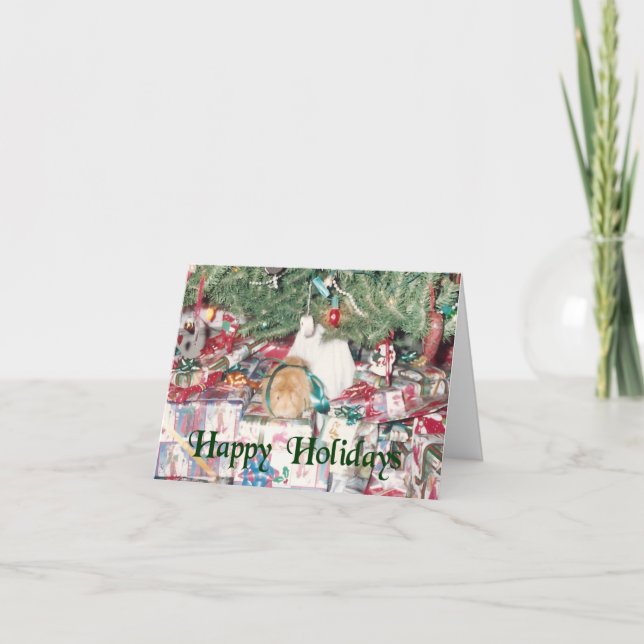 Försökskaninhelgdagkort Helgkort (Framsida)