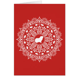 FörsökskaninMandalakonst Hälsningskort