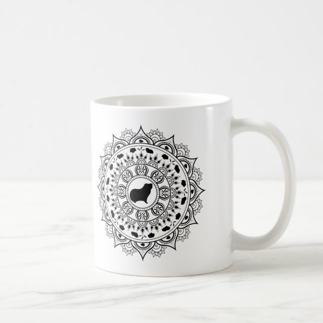 FörsökskaninMandalakonst Kaffemugg (Höger)