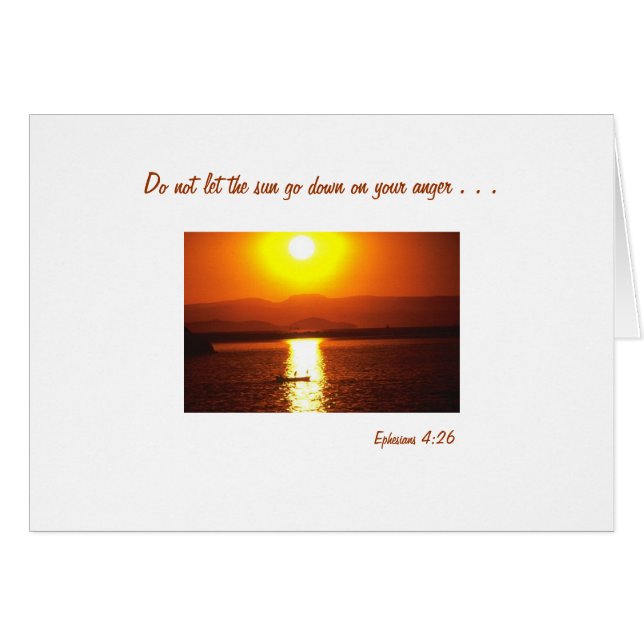 Försoning Hälsningskort (Framsidan Horizontal)