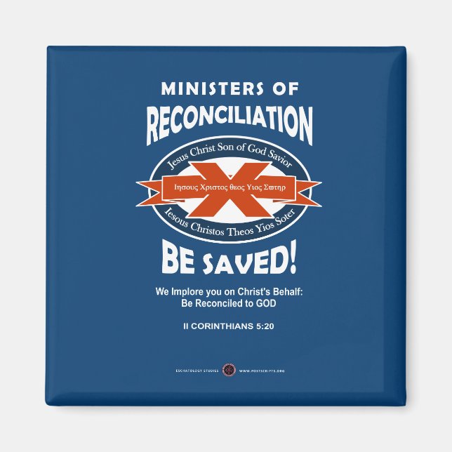 Försoningsministrar Magnet (Framsidan)