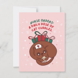 FÖRSÖRJNINGSORDER EN DAGLIG DOS AV KUDDLES JULKORT