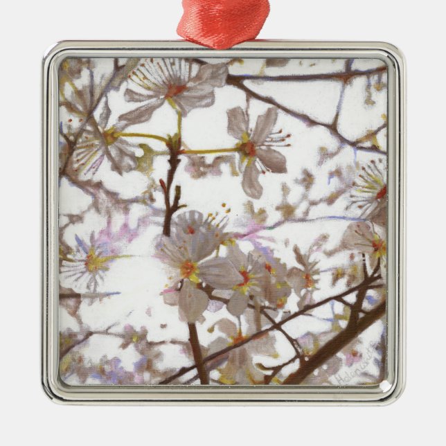 Förspel 2014 julgransprydnad metall (Framsidan)