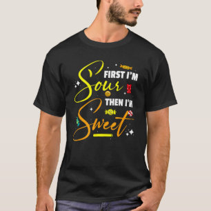 Först är jag sur, sen är jag sötad... t shirt