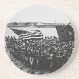 Först att slåss United States marinkorpraler 191 Underlägg Sandsten