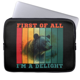 FÖRST AV ALLT ÄR JAG EN GLÄDJE LAPTOP FODRAL