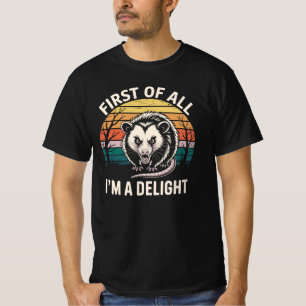 Först av allt är jag en glädje t shirt