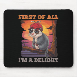 Först av allt i39m A Delight Retro Sunset Possum Musmatta