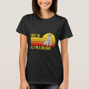 Först av allt i39m en trevlig, sarkisk, arg Kat Lo T Shirt