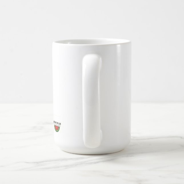 Först dricker jag kaffet, sen gör jag sak. kaffemugg (Handtag)