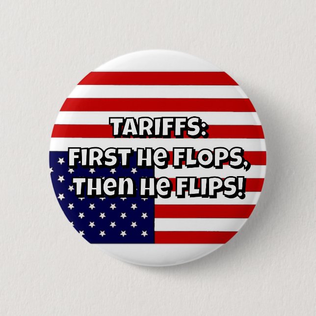 Först FLOPS, sen FLIPS! Knapp (Framsida)