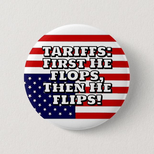Först FLOPS, sen FLIPS! Knapp (Framsida)