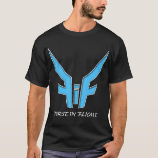 Först i flyg - frotté t shirt