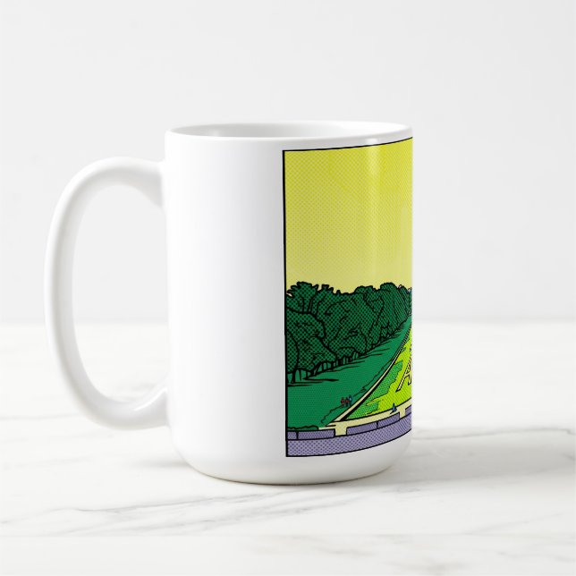 Först kom de för alg DC-reflekterande poolen Kaffemugg (Vänster)
