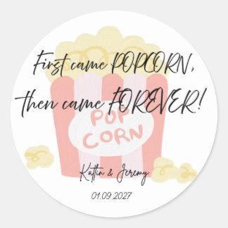 Först kom popcorn, sen kom eviga klistermärken