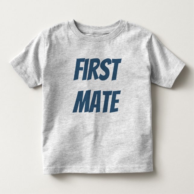 Först matt T-tröja T Shirt (Framsida)