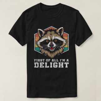Först och främst är jag en förtjusande retro vinta t shirt