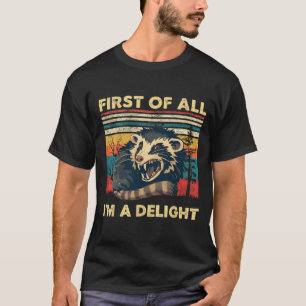 Först och främst är jag en glad Retro-motståndare T Shirt