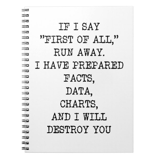 Först och främst MUGC-gåvan Anteckningsbok (Framsidan)