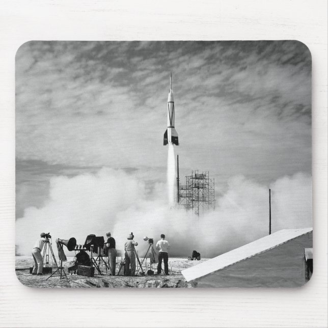 Först raketbarkass, Cape Canaveral, "riklig 2", Musmatta (Framsidan)