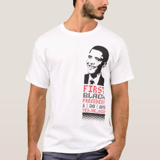 först svart president (utan logotyp) tröja