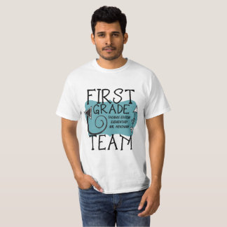 Först T-tröja för personlig för klasslaglärare T-shirt