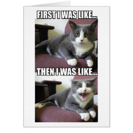 Först var jag som... hälsningskort