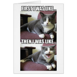 Först var jag som... hälsningskort