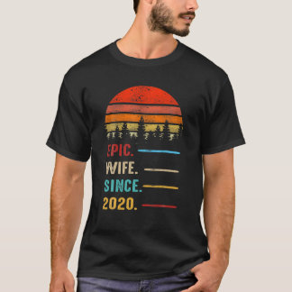 Första 1:a årsdagen av Bröllop-årsfirandet Make T Shirt