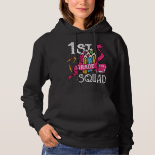 Första 1:a klass skolbarn lärarlag Dinosaurie T Shirt