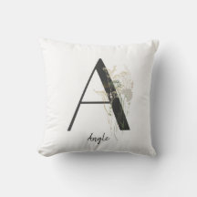 Första A med mjuk färg-blomma