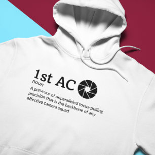 Första AC-definitionsljusläge - Kameraget Hoodie